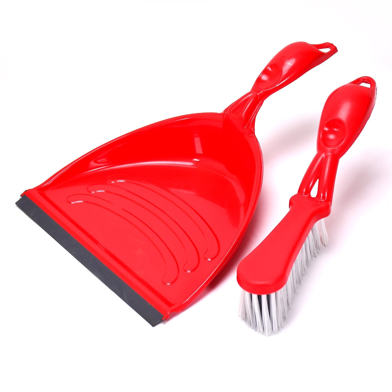 Multipurpose dustpan set for various cleaning tasks. Multipurpose dustpan set for various cleaning tasks.